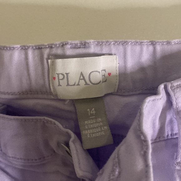 Children’s Place purple shorts - Picture 2 of 4